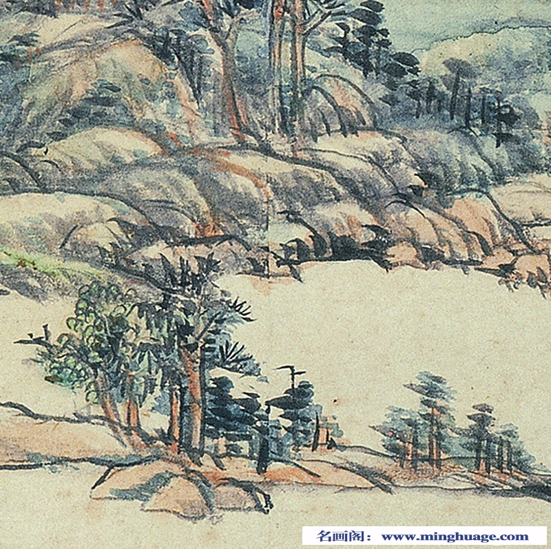 王原祁超高清《麓台南山积翠》百度云网盘下载